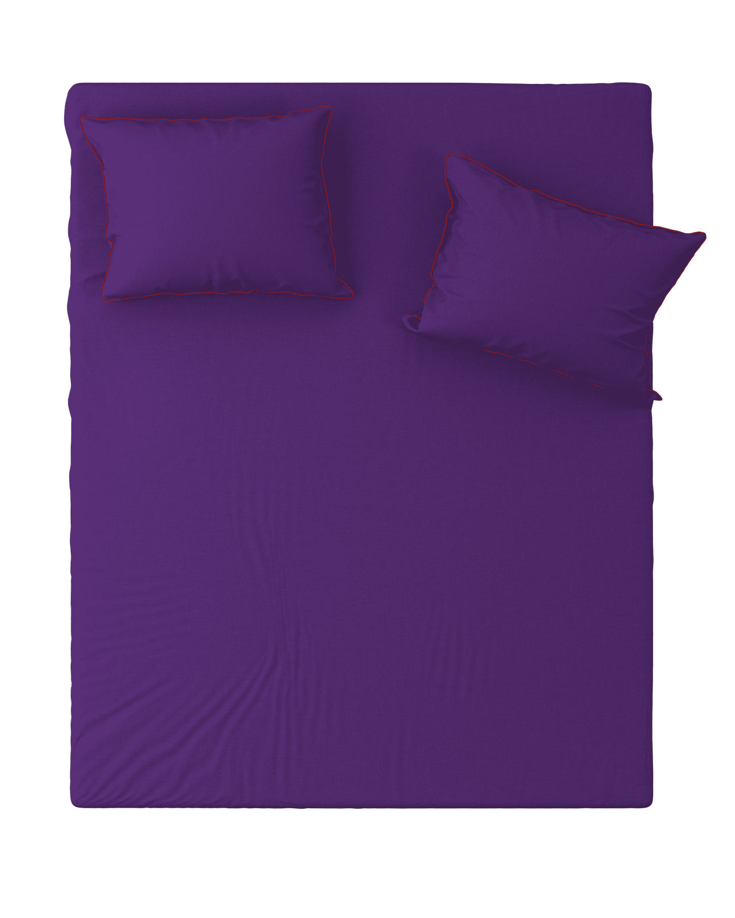 Flat Sheet BORDERLINE: Purple