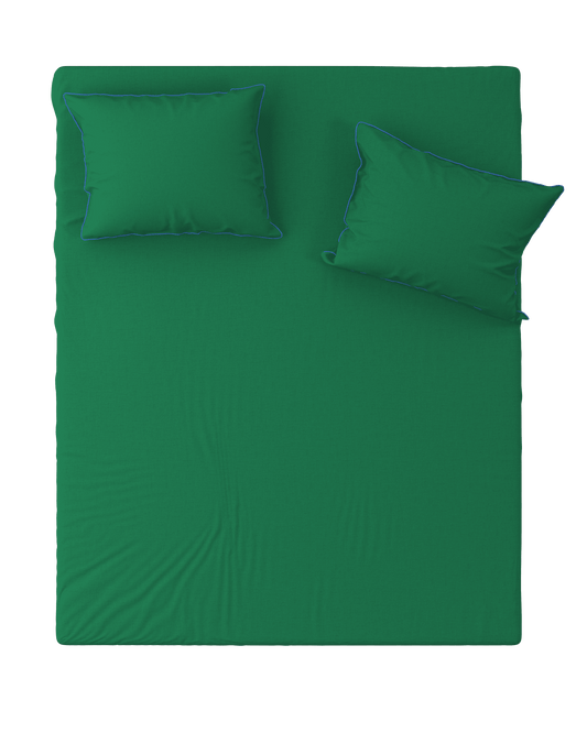 Flat Sheet BORDERLINE: Green