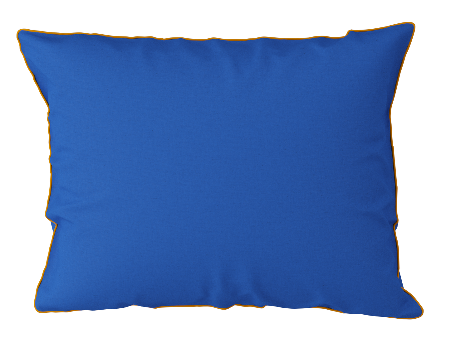 Pillowcase BORDERLINE Combo 06: Orange on Navy Blue