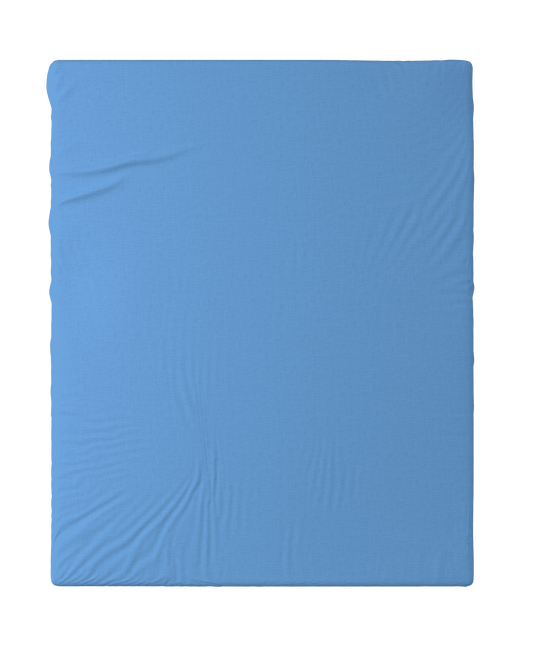 Fitted Sheet BORDERLINE: Blue