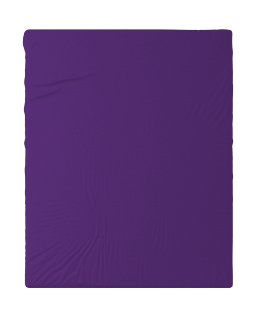 Fitted Sheet BORDERLINE: Purple