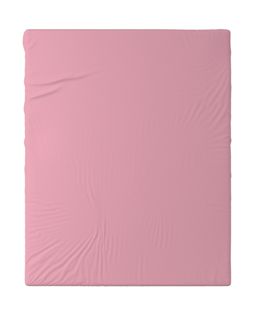 Fitted Sheet BORDERLINE: Dusty Pink