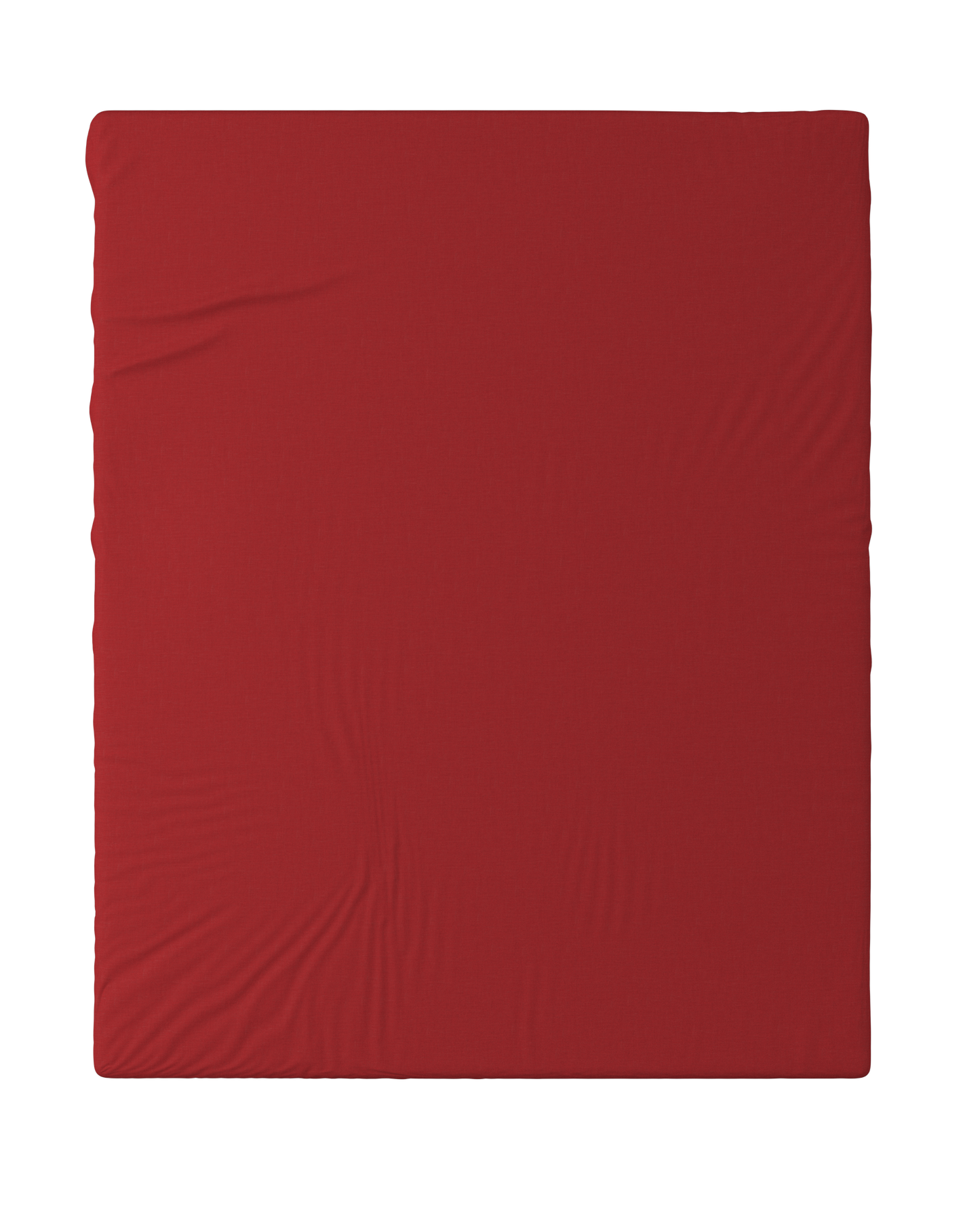 Fitted Sheet BORDERLINE: Red