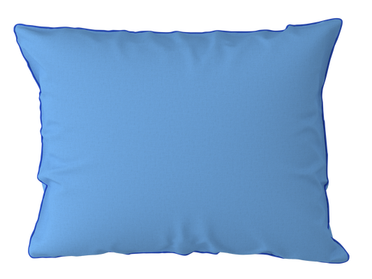 Pillowcase BORDERLINE Combo 01: Navy on Blue