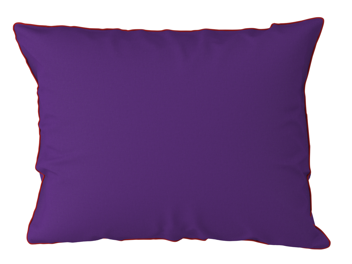 Pillowcase BORDERLINE Combo 07: Red on Purple