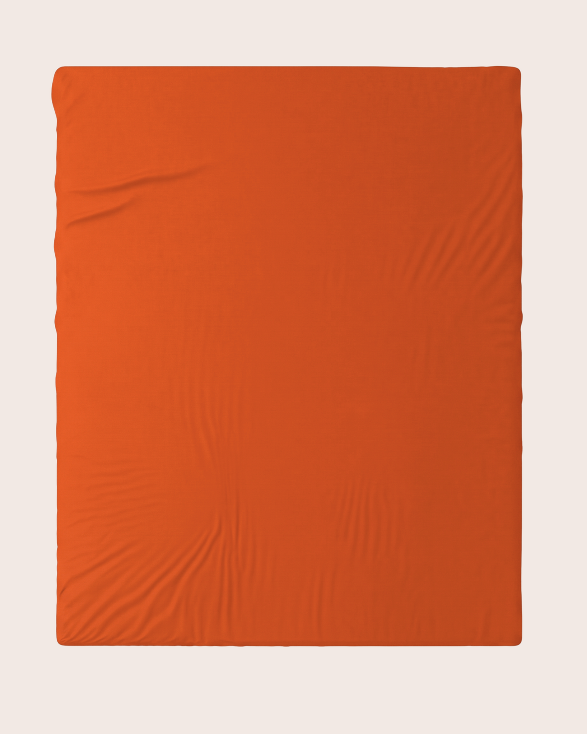 Fitted Sheet BORDERLINE: Orange