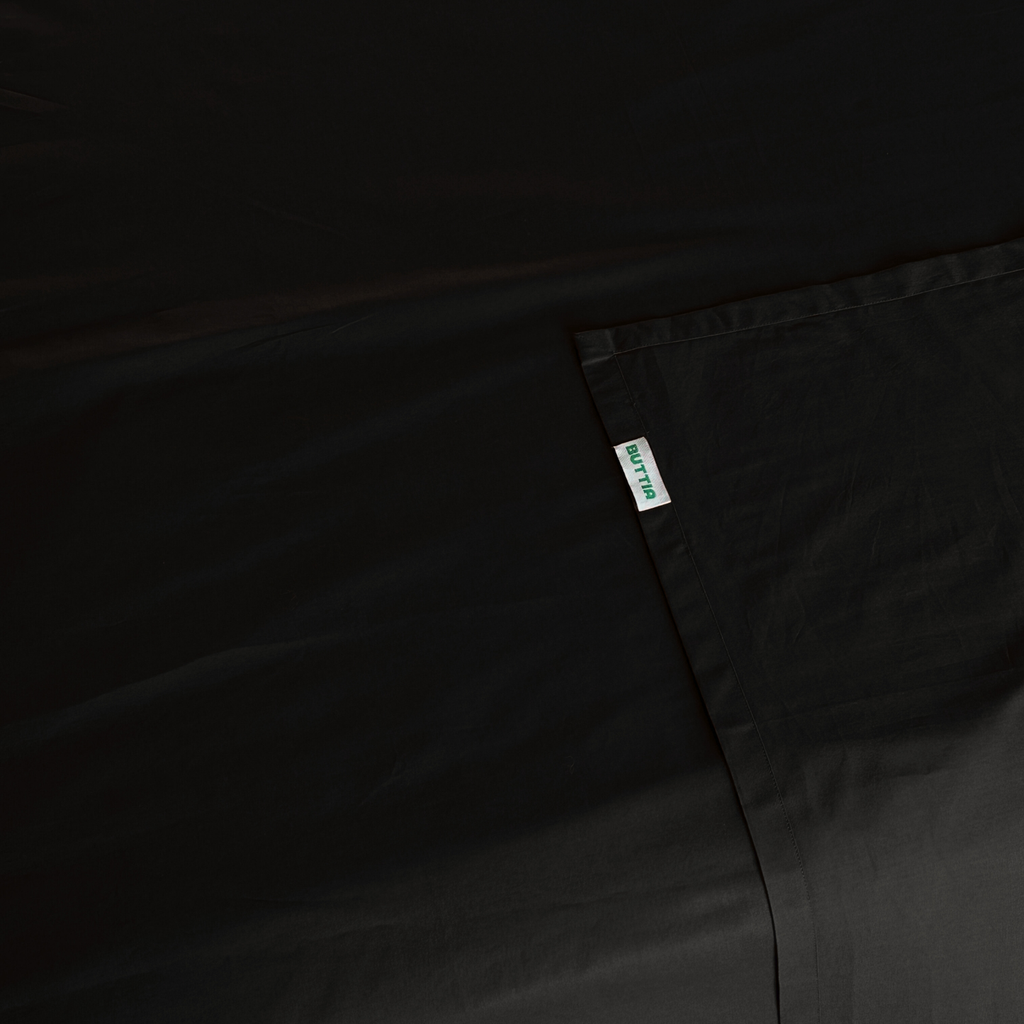 Flat Sheet BORDERLINE: Black