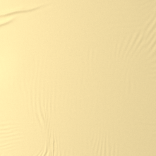 Flat Sheet BORDERLINE: Butter Yellow